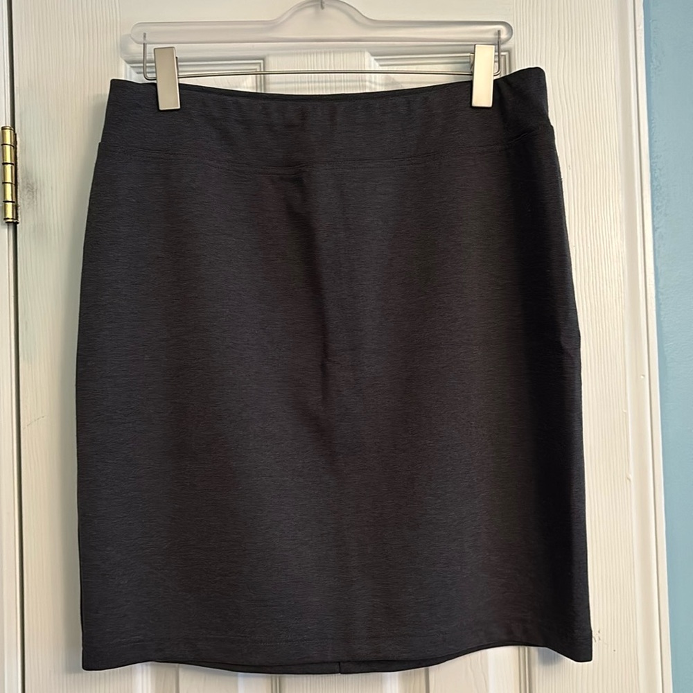 Style & Co. Gray Stretch Skirt